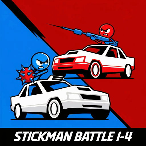 Stickman battle 1-4 Players